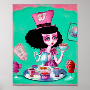 Affiche Le surréalisme de la pop a fait haïr la fille