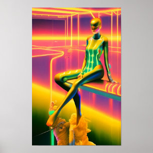Affiche Le surréalisme profond de Ken Gage