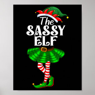Affiche Le Sy Elf Xmas Drôle de Noël Correspondant à la Fa