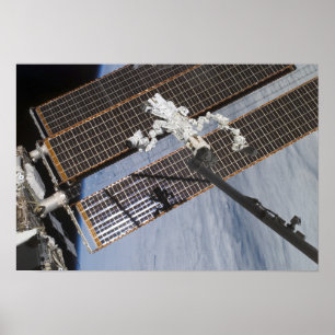 Affiche Le système robotique Dextre construit au Canada 2