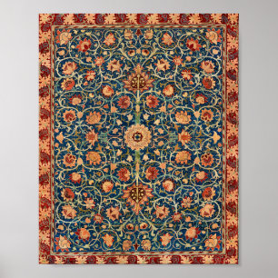 Affiche Le tapis Holland Park de William Morris