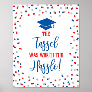 Affiche Le Tassel valait la peine du panneau de graduation