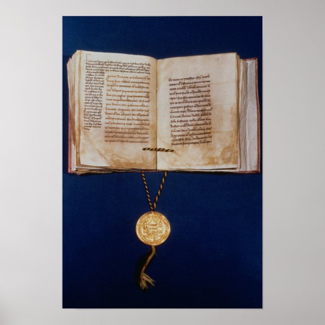 Affiche Le Taureau d'or de Charles IV (Devant)