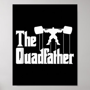 Affiche Le Tee Shirt Humoristique de Motivation de Gym Qua