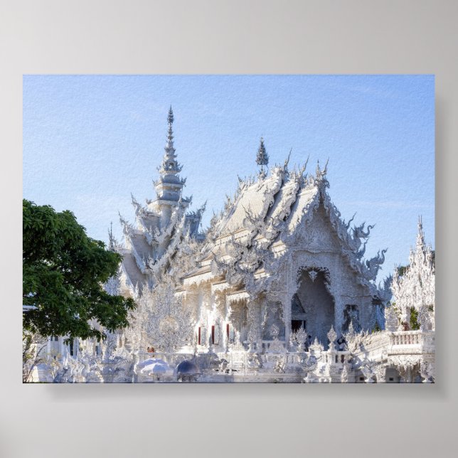 Affiche Le temple blanc (Devant)