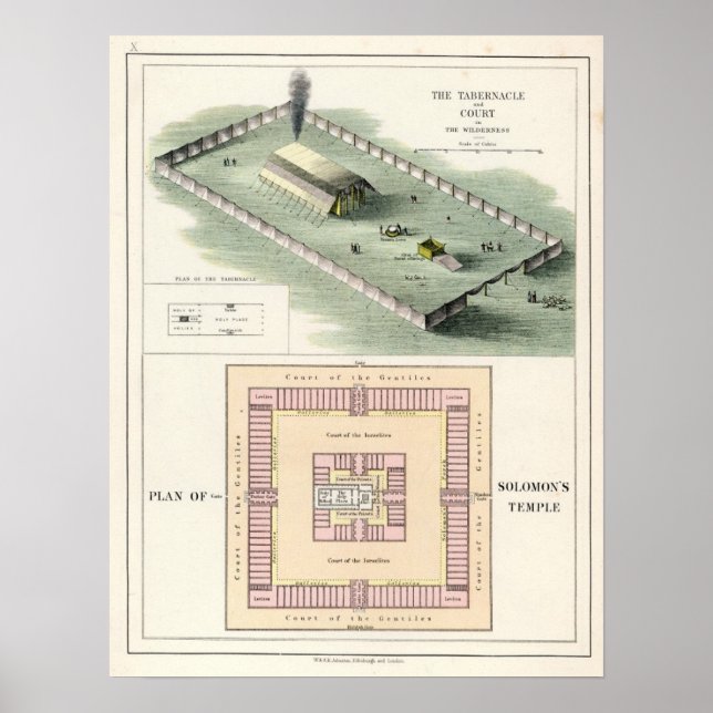 Affiche Le Temple de Salomon (Devant)