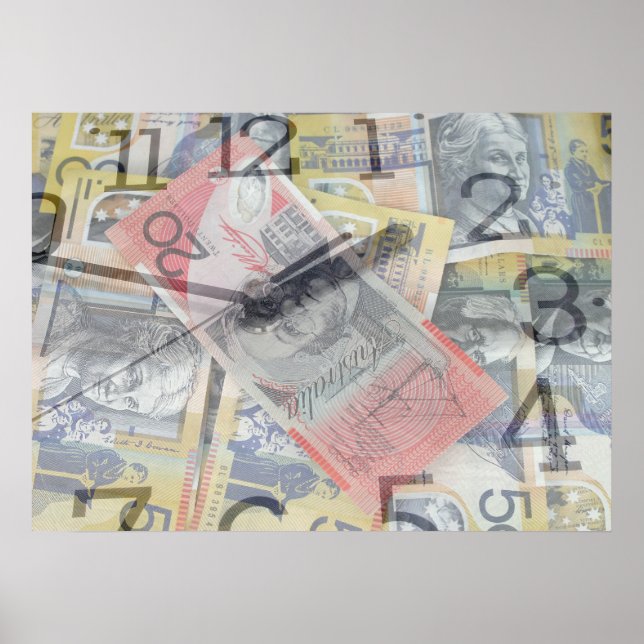 Affiche Le temps est l'argent (Devant)