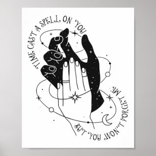 Affiche Le temps vous a jeté un sort mais vous ne m'oublie