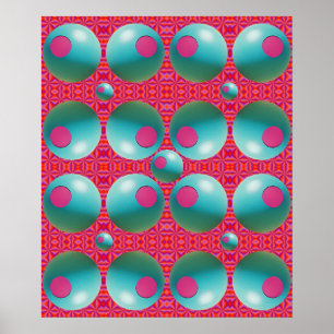 Affiche Le test de l'olive - Ken Gage Art