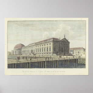Affiche Le théatre de l'opéra, Berlin