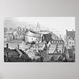 Affiche Le Théâtre du Premier Globe ou le Théâtre Rose