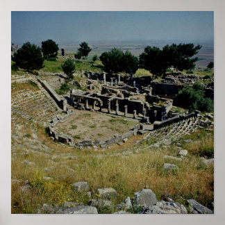 Affiche Le théâtre grec