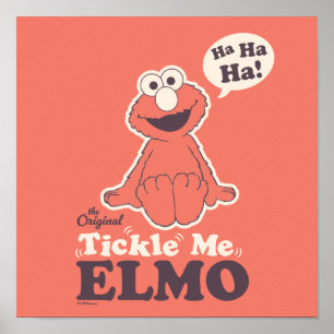 Affiche Le Tickle Me Elmo Original