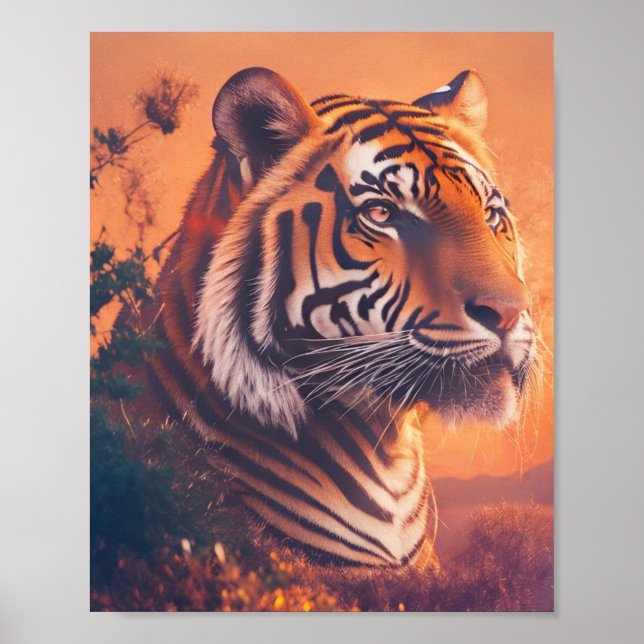 Affiche Le tigre (Devant)