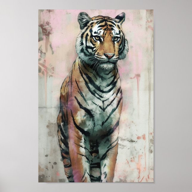 Affiche Le tigre en colère (Devant)