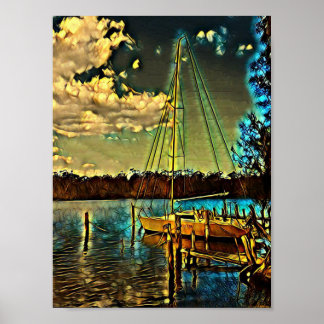 Affiche Le tigre salé