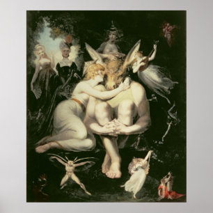 Affiche Le Titania se réveille, entouré par le préposé