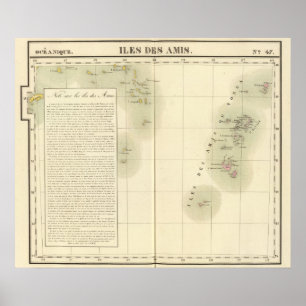 Affiche Le Tonga Océanie aucuns 47