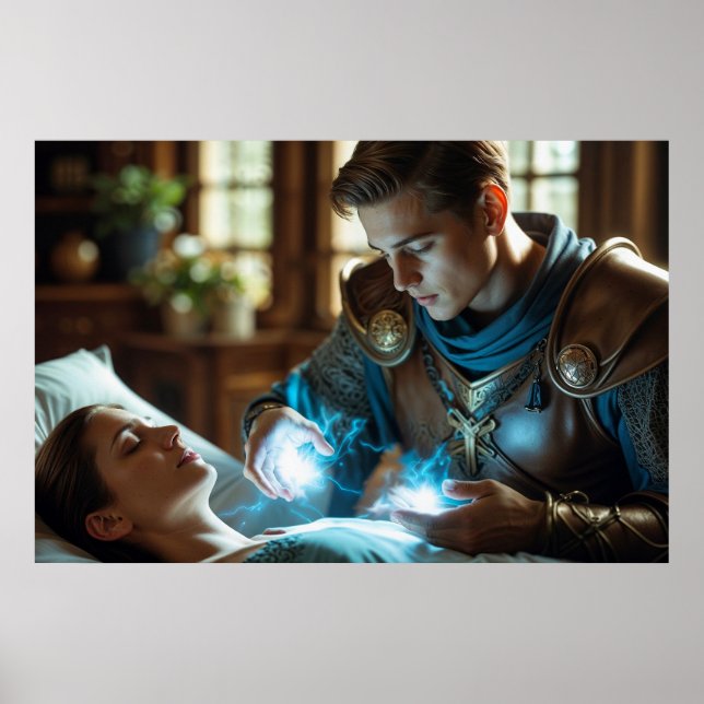 Affiche Le toucher de guérison (Devant)