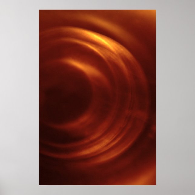 Affiche Le tourbillon orange du voyageur du temps (Devant)