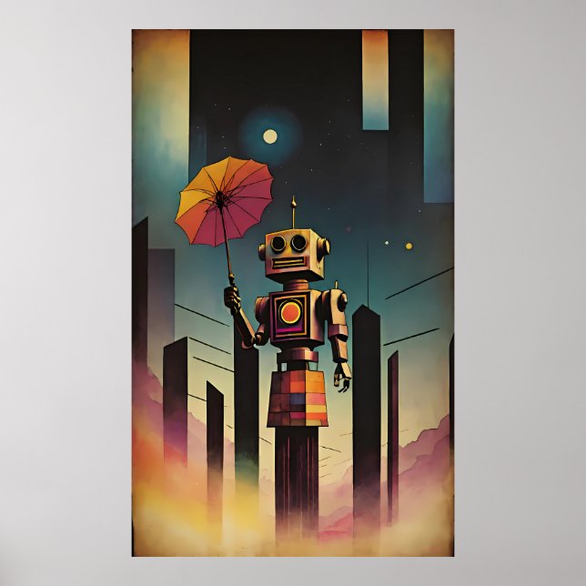 Affiche Le Tourisme - Ken Gage Surreal Art (Devant)