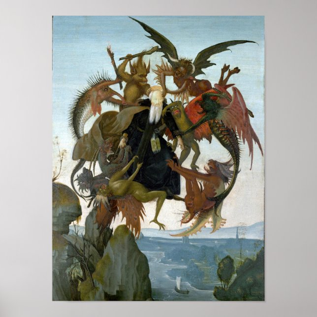 Affiche Le tourment de Saint Antoine (Devant)