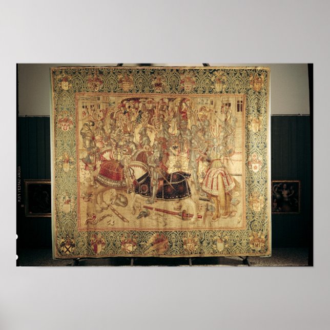 Affiche Le Tournoi, tapisserie verticale (Devant)