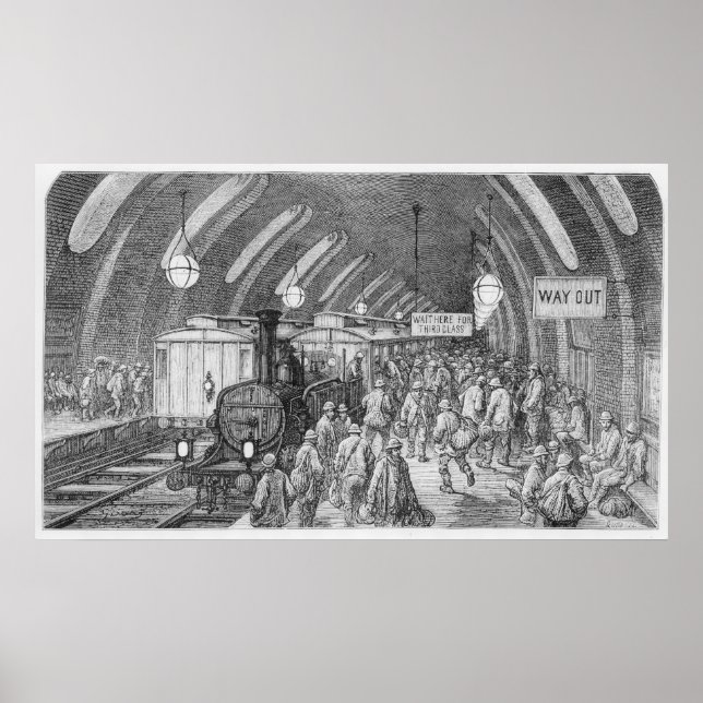 Affiche Le train des ouvriers (Devant)