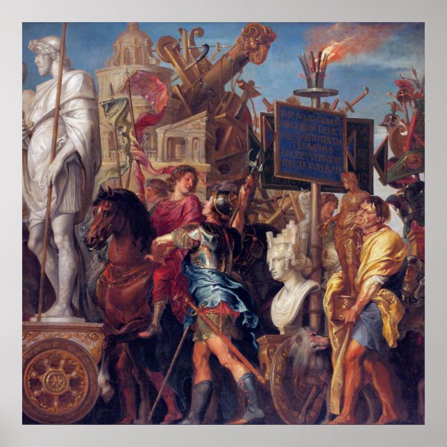 Affiche Le Triomphe de César (Devant)