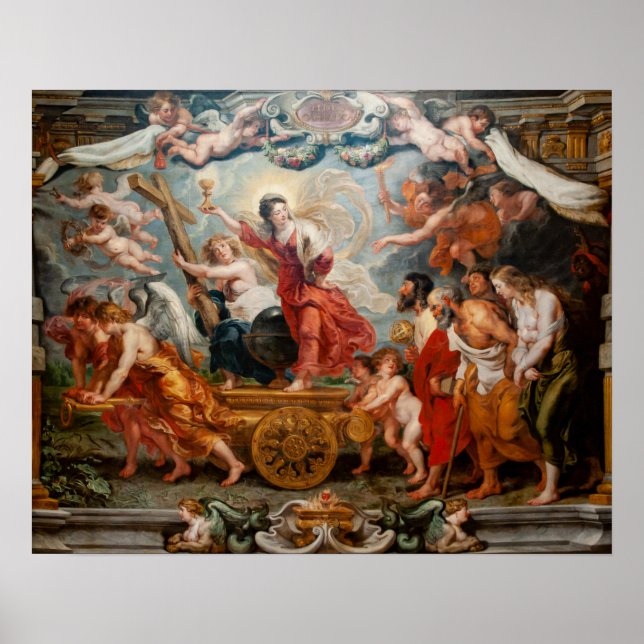 Affiche Le Triomphe de la Foi Catholique (Devant)