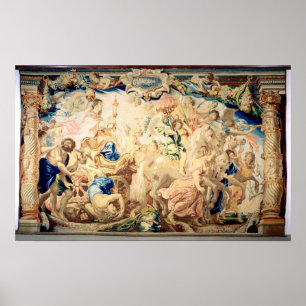 Affiche Le triomphe de l'Eucharistie