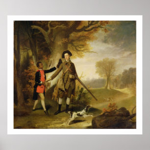 Affiche Le troisième duc de Richmond (1735-1806) sort Shoo