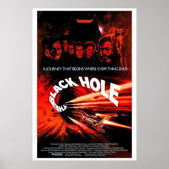 Affiche Le trou noir 1979 (Devant)