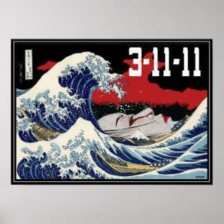 Affiche Le tsunami