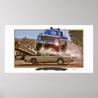 Affiche Le type de la chute