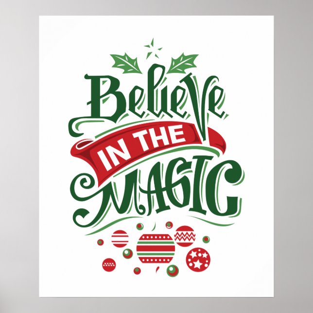 Affiche Le Typographe du Magic Christmas (Devant)
