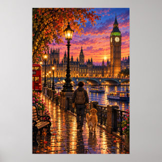 Affiche Le vagabond Londres