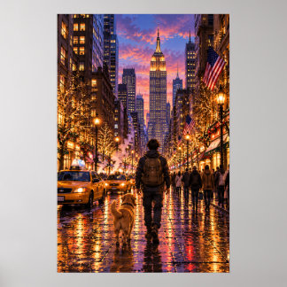 Affiche Le Vagabond New York