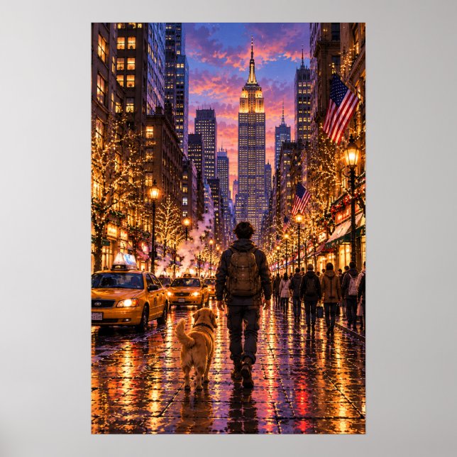 Affiche Le Vagabond New York (Devant)