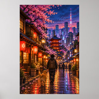 Affiche Le Vagabond Tokyo