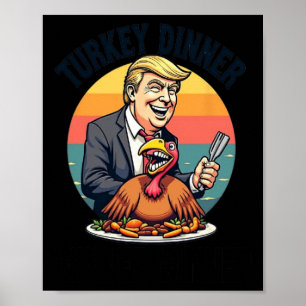 Affiche Le Vainqueur Du Dîner Turc Donald Trump Drôle Drôl