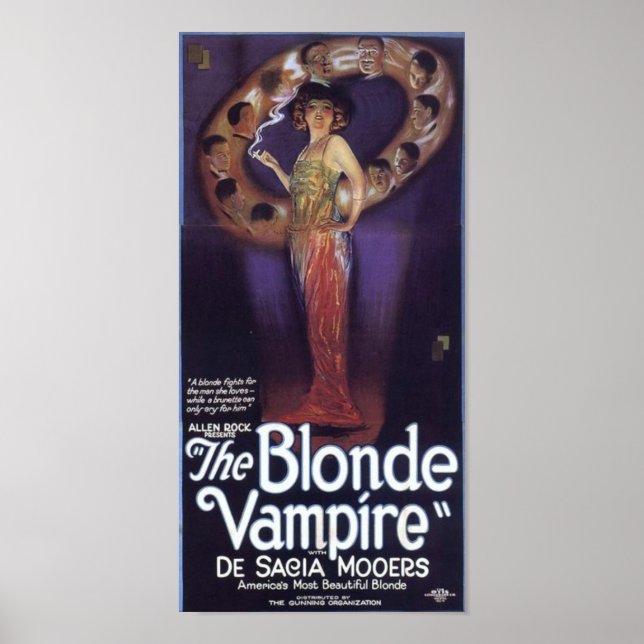 Affiche Le vampire blond (Devant)