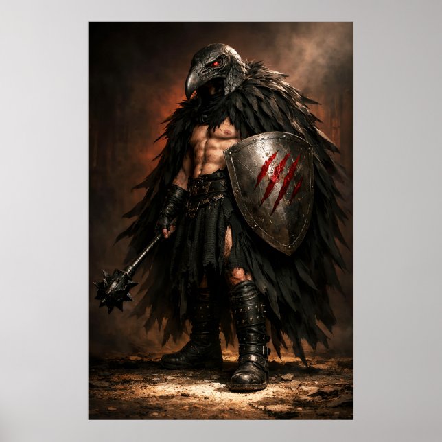 Affiche Le Vautour Noir (Devant)
