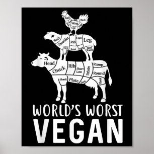 Affiche Le Végétan le plus mauvais au monde