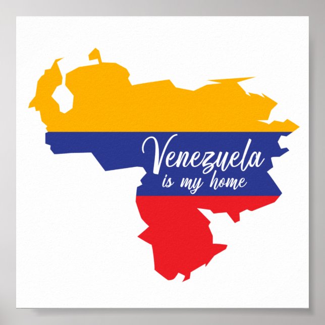 Affiche Le Venezuela est ma maison (Devant)