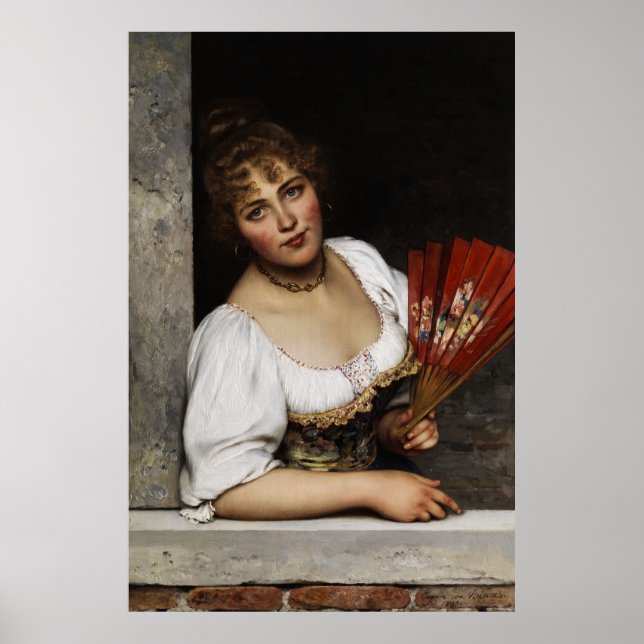 Affiche Le ventilateur rouge (Devant)