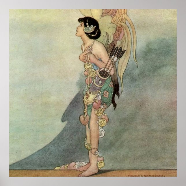 Affiche "Le Véritable Amant" de Charles Robinson (Devant)