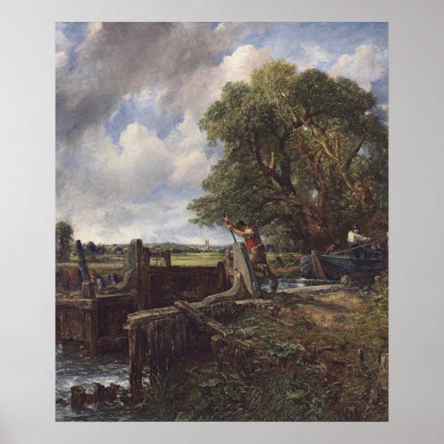 Affiche Le verrou - John Constable (Devant)
