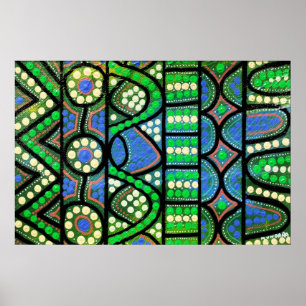 Affiche Le vert du voyage