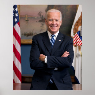 Affiche Le vice-président Joe Biden de la présidence Obama